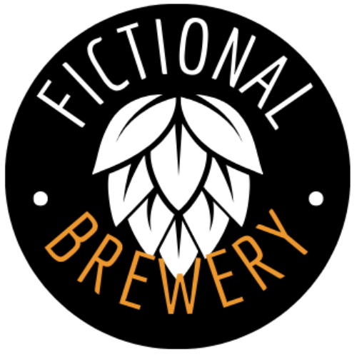 fictional brewery logo